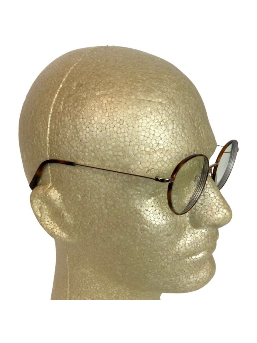 Warby Parker Duncan Round Metal Eyeglasses Frames Brown Tortoise 50-18-140 - Picture 2 of 9
